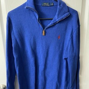 Royal blue POLO pullover